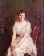 Portrait of Louise Converse William McGregor Paxton